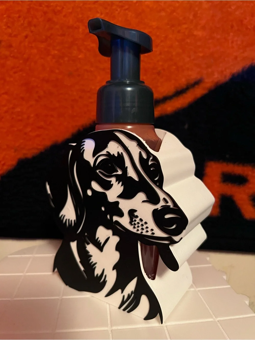 Dashound bath and body works soap holder